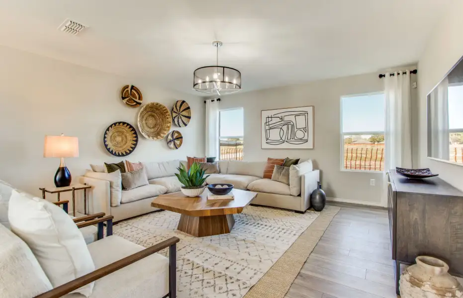 Furnished interior view inside a new home in Clearhaven, Princeton (Image 7).
