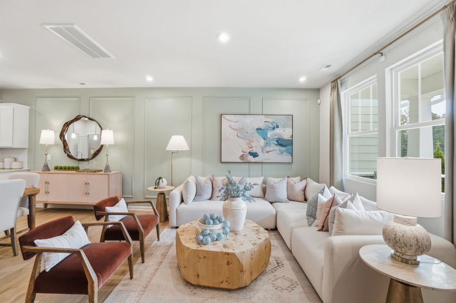 Representative furnished interior of a home built from the Shelby by Mattamy Homes in Bratton Pointe, Rock Hill (Image 8).
