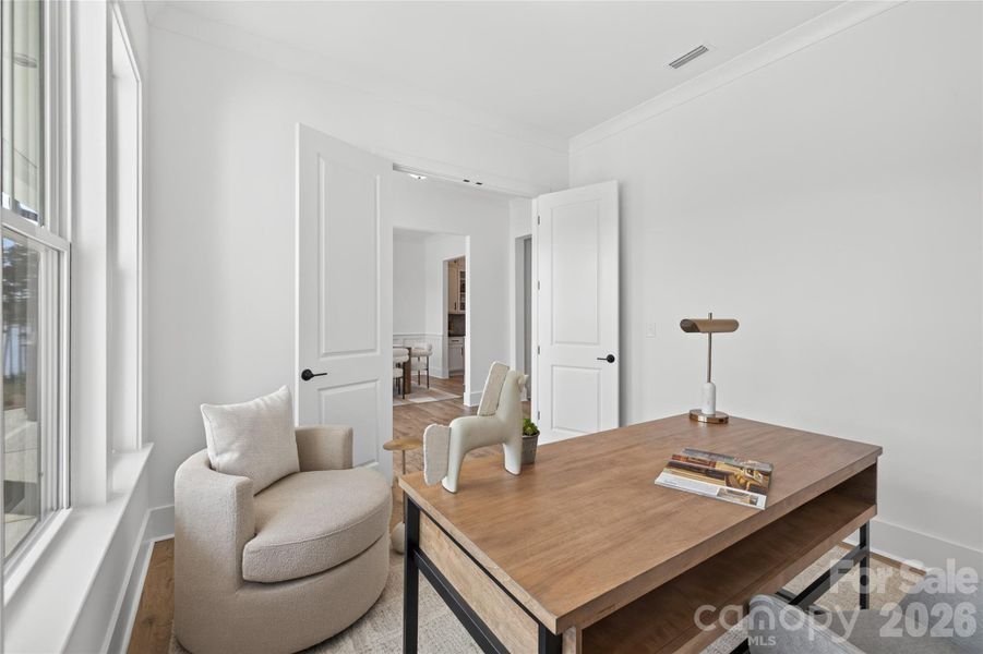 Furnished interior view inside a new home in Edgewater Lakeview On Your Lot, Lancaster (Image 19).