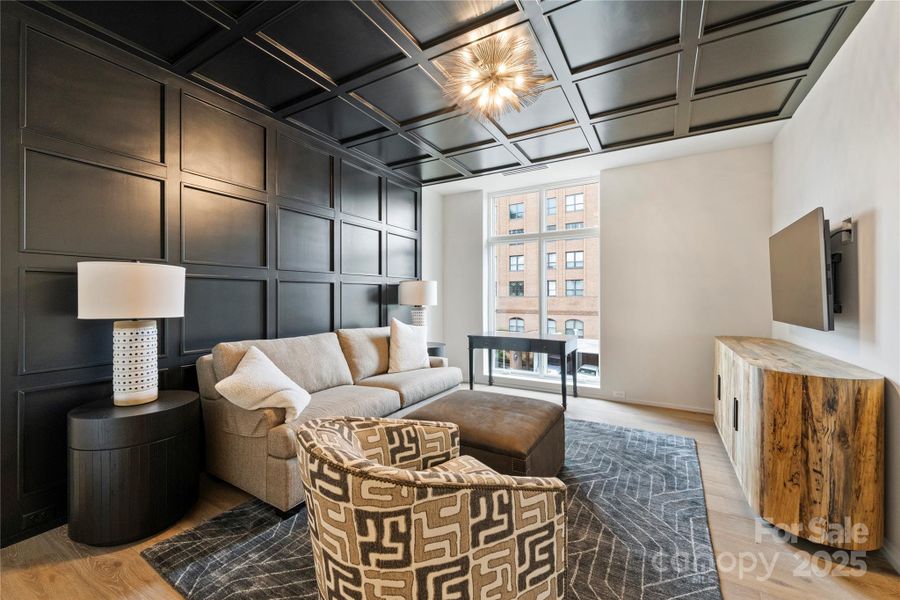 Furnished interior view inside a new home in , Charlotte (Image 8). Furnished interior view inside a new home in , Charlotte (Image 8).