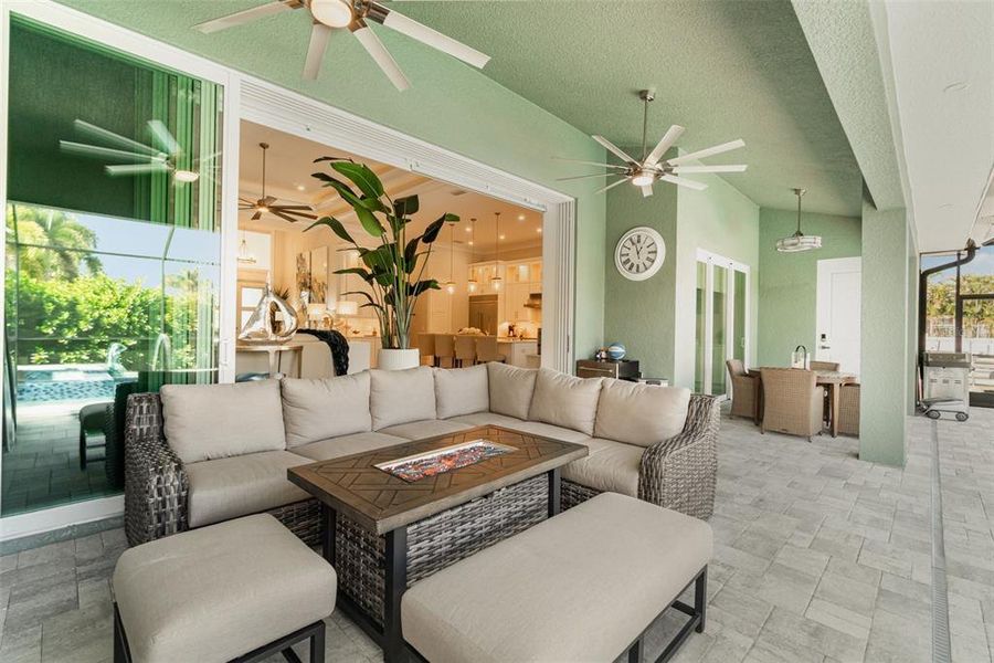 Furnished interior view inside a new home in , Cape Coral (Image 15).