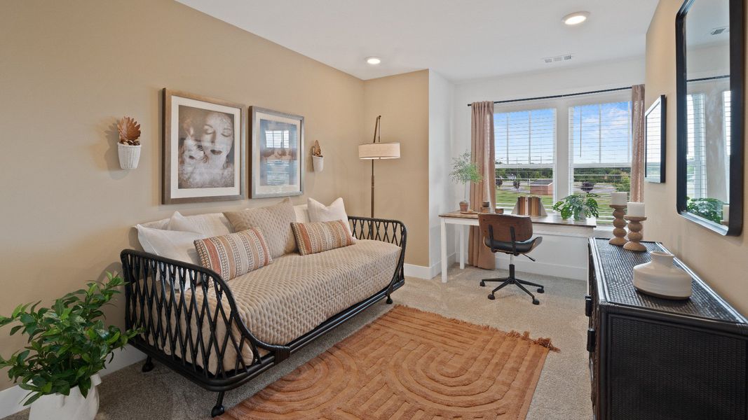 Bedroom of the Rochester Design by DRB Homes