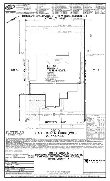 The total square footage of the lot is 14136.8. The total square footage of the lot is 14136.8.