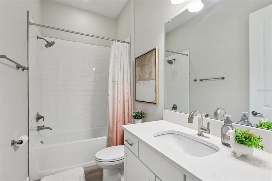 Furnished interior view inside a new home in , San Antonio (Image 71).