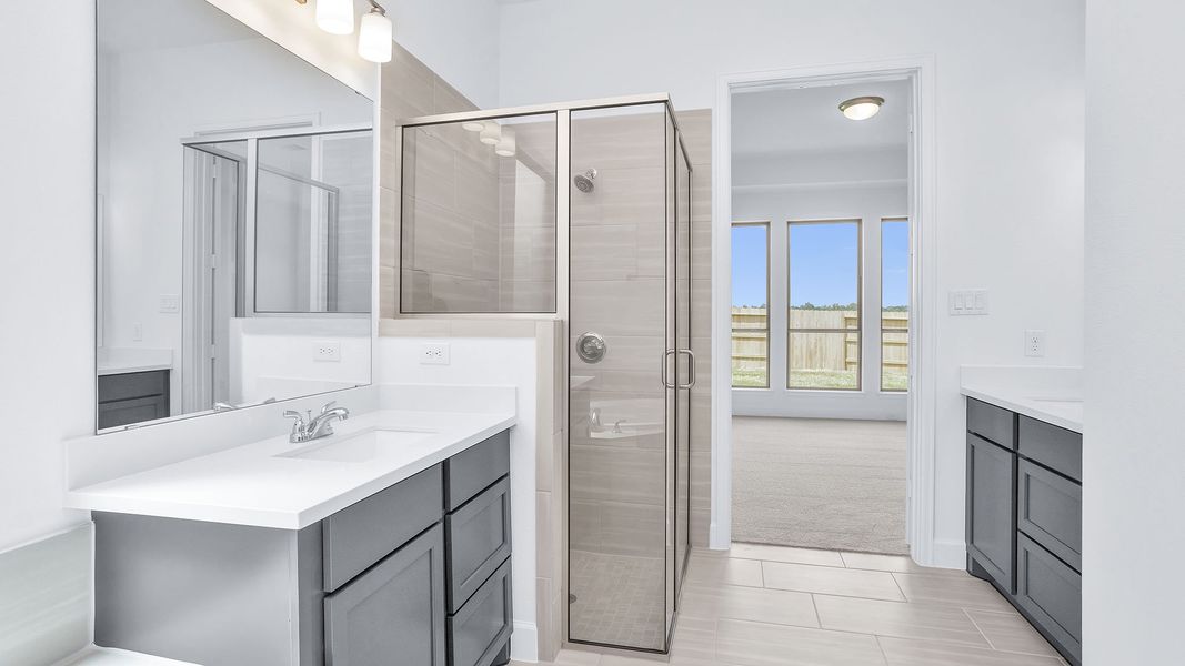 Furnished interior view inside a new home in Escondido, Magnolia (Image 10).