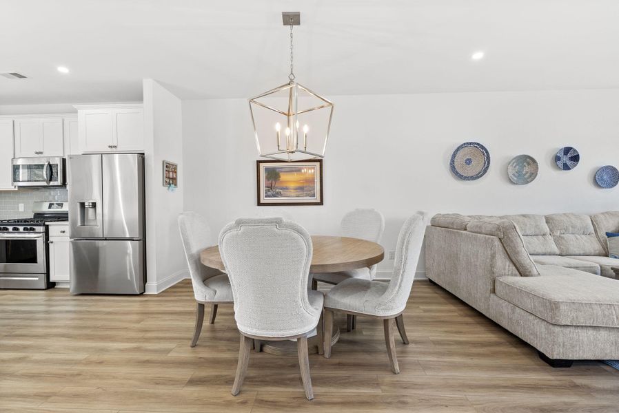 Furnished interior view inside a new home in , Summerville (Image 12).