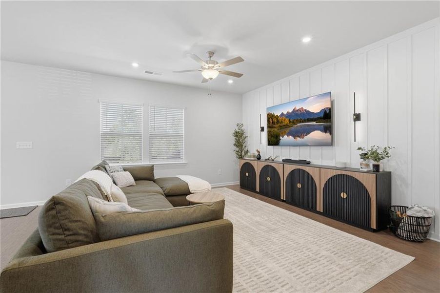 Furnished interior view inside a new home in Berkeley Mill, Cumming (Image 8).