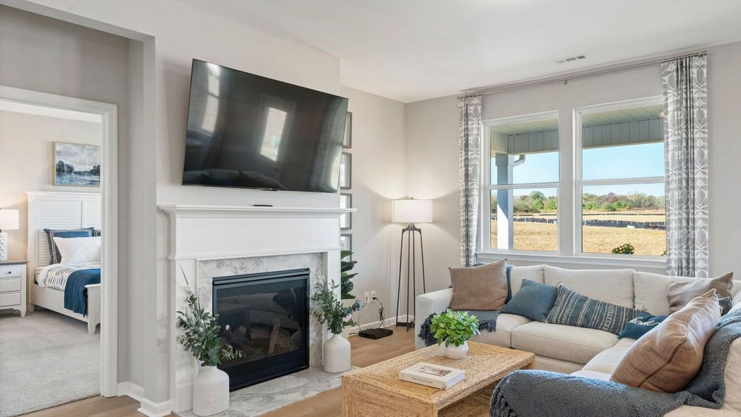 Representative furnished interior of a home built from the The Phoenix by Davidson Homes LLC in Ivy Glen, Perry (Image 12).