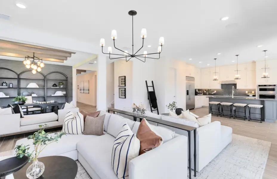 Representative furnished interior of a home built from the Scarlett by Pulte Homes in Waypointe, Port Orange (Image 6).