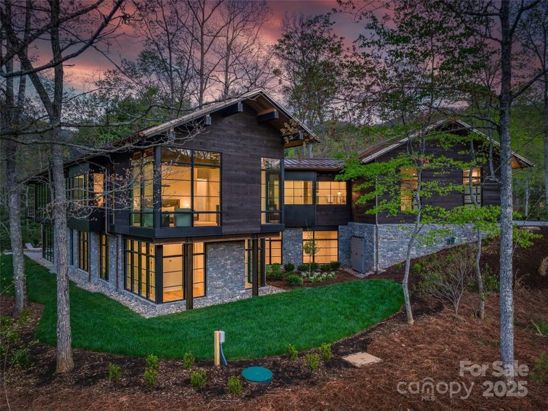 Front exterior of a new home in , Arden, NC, highlighting curb appeal (Image 21).