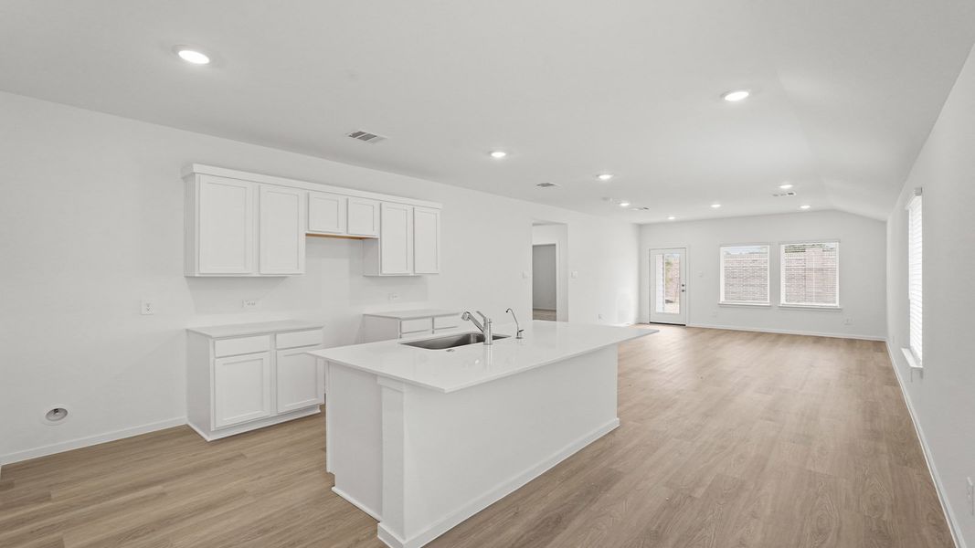 Furnished interior view inside a new home in Presswoods, Splendora (Image 8).