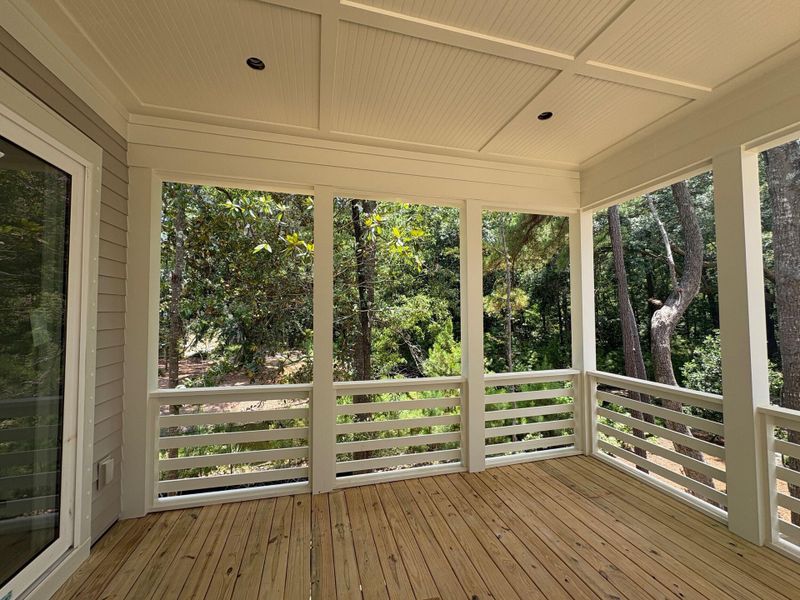 Exterior details and patio area of a home in The Preserve at Pennys Creek, Johns Island (Image 2). Exterior details and patio area of a home in The Preserve at Pennys Creek, Johns Island (Image 2).