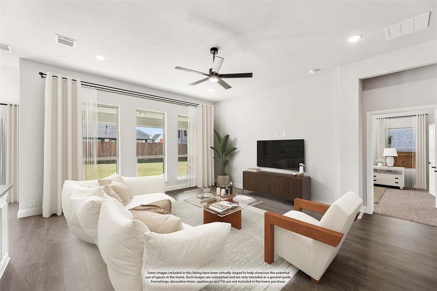 Furnished interior view inside a new home in Maplewood, Glenn Heights (Image 19). Furnished interior view inside a new home in Maplewood, Glenn Heights (Image 19).