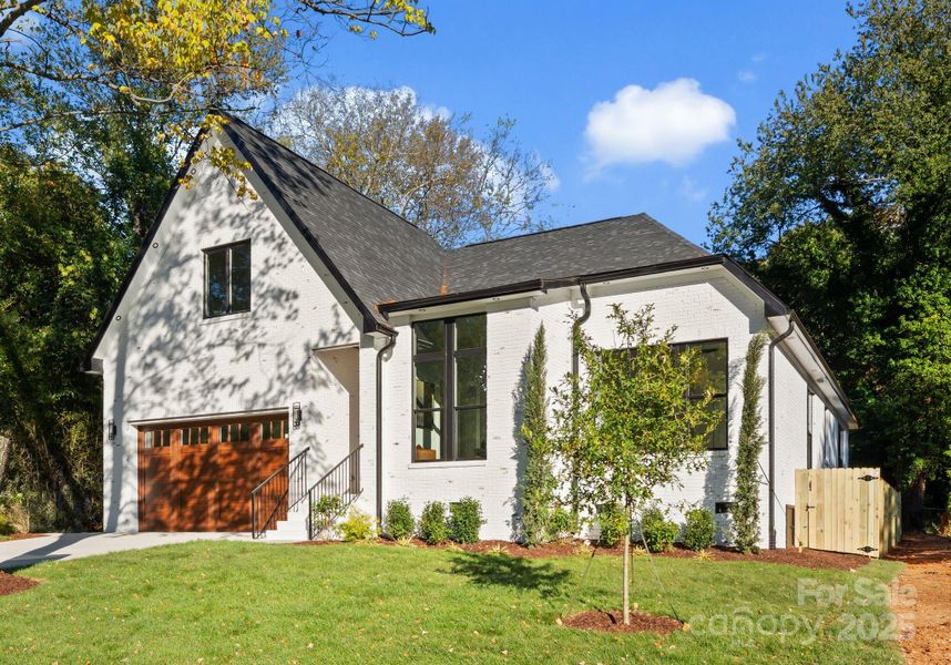 Front exterior of a new home in , Charlotte, NC, highlighting curb appeal (Image 25). Front exterior of a new home in , Charlotte, NC, highlighting curb appeal (Image 25).