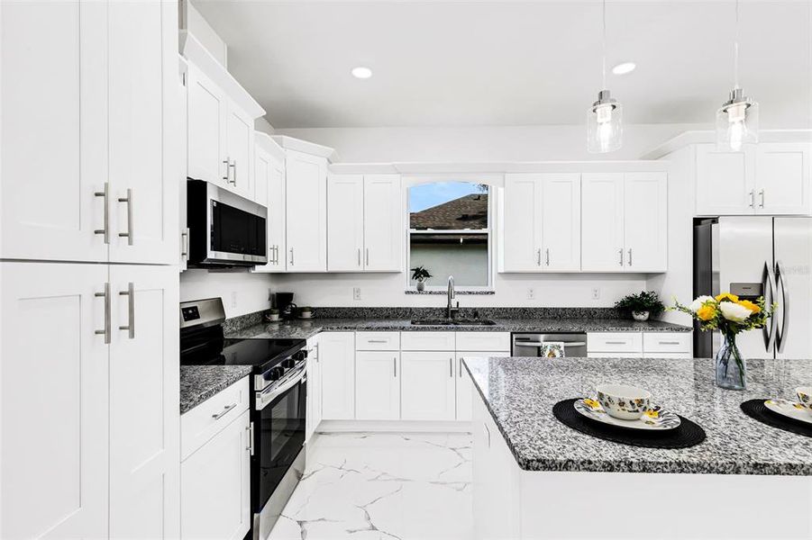 Furnished interior view inside a new home in , Tampa (Image 14).