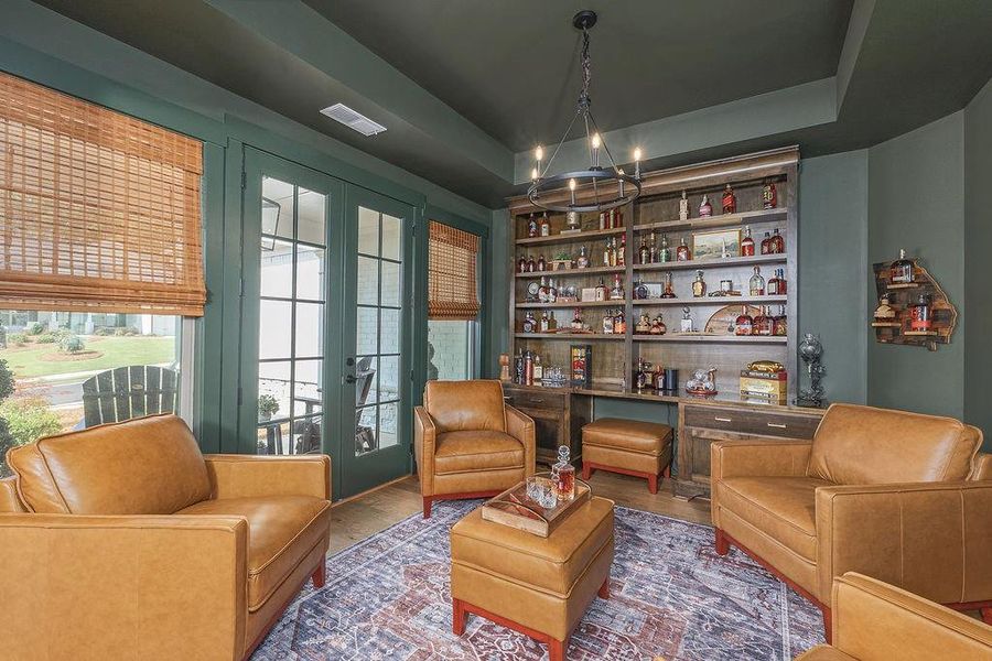 Furnished interior view inside a new home in Soleil Belmont Park, Canton (Image 36).