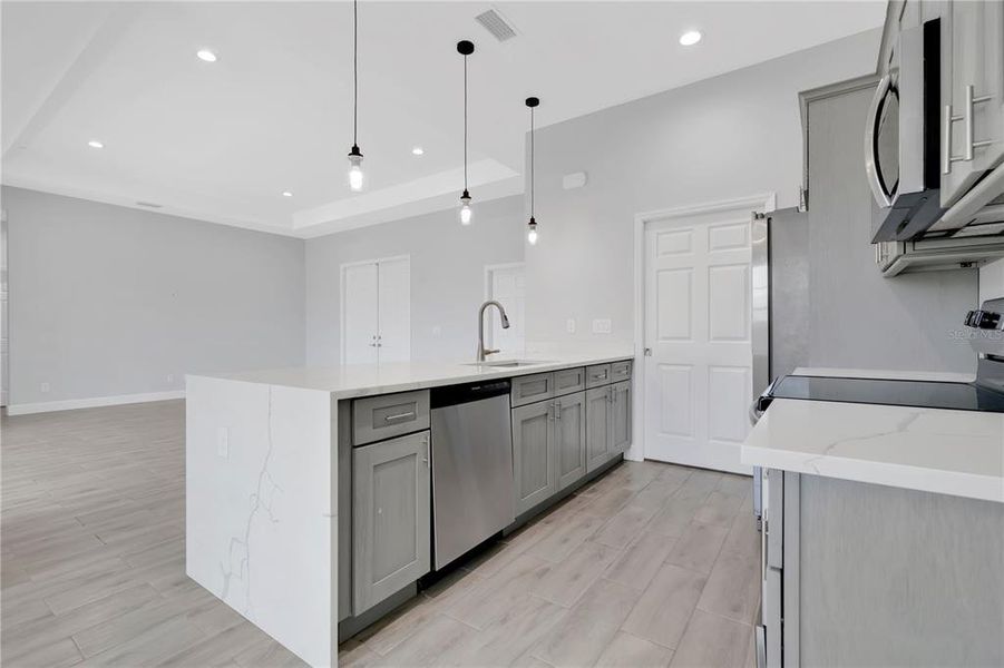 Furnished interior view inside a new home in , Cape Coral (Image 12).