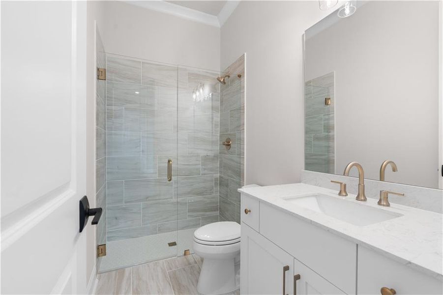 Furnished interior view inside a new home in Promenade at Sawnee Village, Cumming (Image 3).