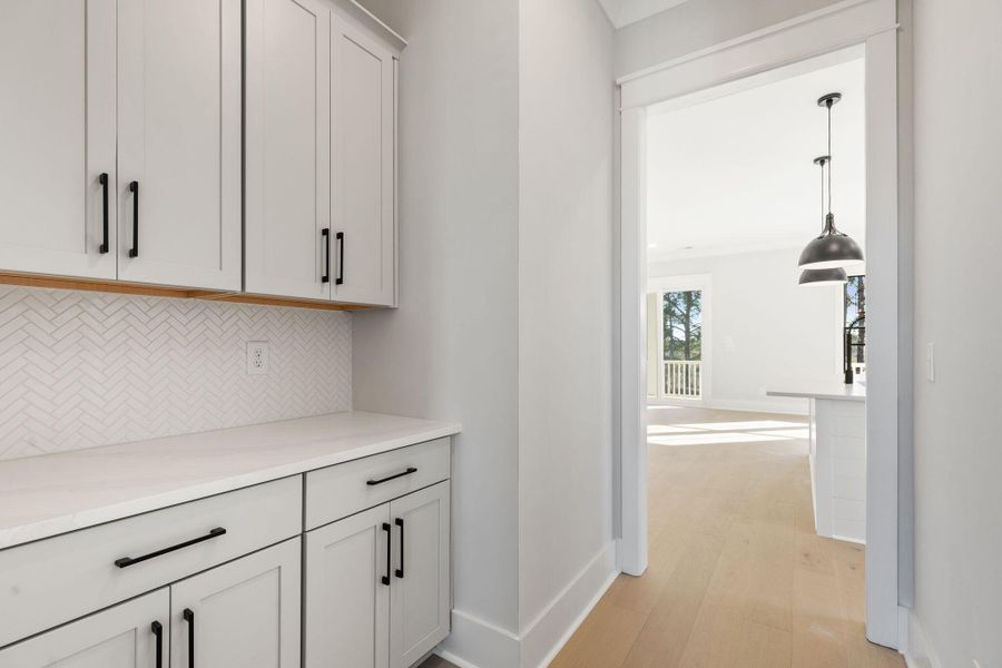 Furnished interior view inside a new home in Rivercroft, Awendaw (Image 12).