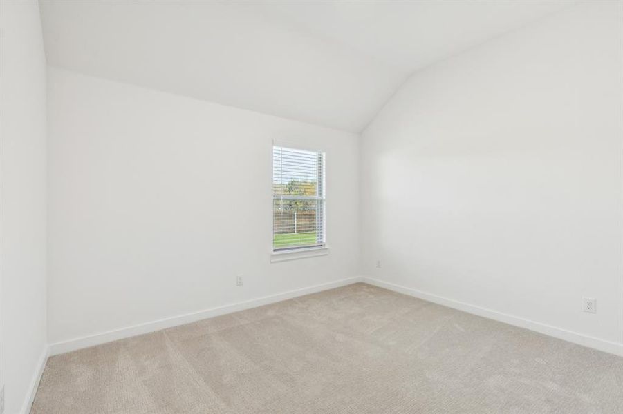 Bedroom in the Gilmour II home plan by Trophy Signature Homes – REPRESENTATIVE PHOTO Bedroom in the Gilmour II home plan by Trophy Signature Homes – REPRESENTATIVE PHOTO