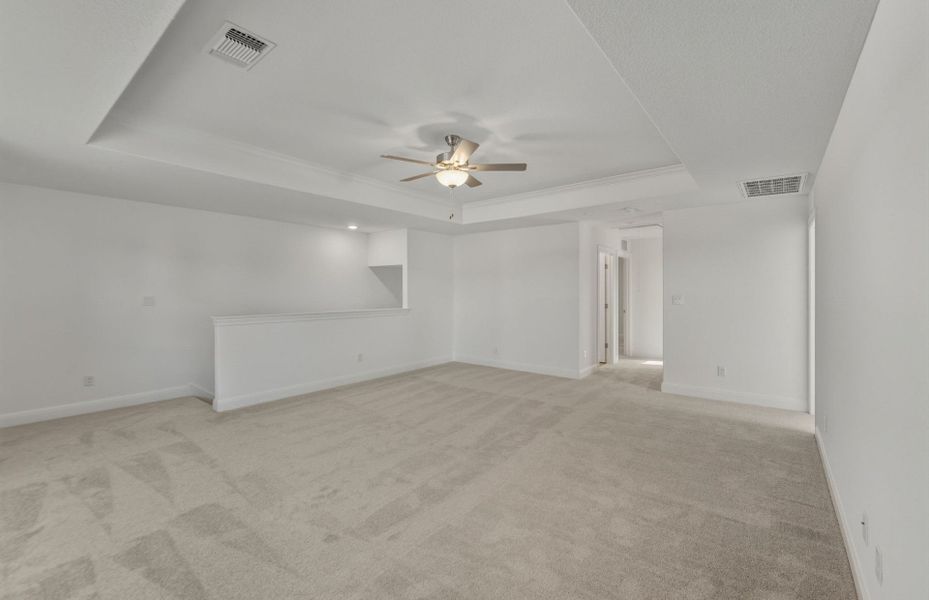 Spacious, unfurnished interior of a new home in Saddleback at Santa Rita Ranch, Liberty Hill (Image 40).