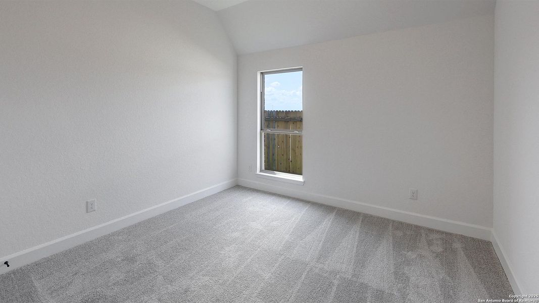 Spacious, unfurnished interior of a new home in Haby Hill 60', San Antonio (Image 24). Spacious, unfurnished interior of a new home in Haby Hill 60', San Antonio (Image 24).