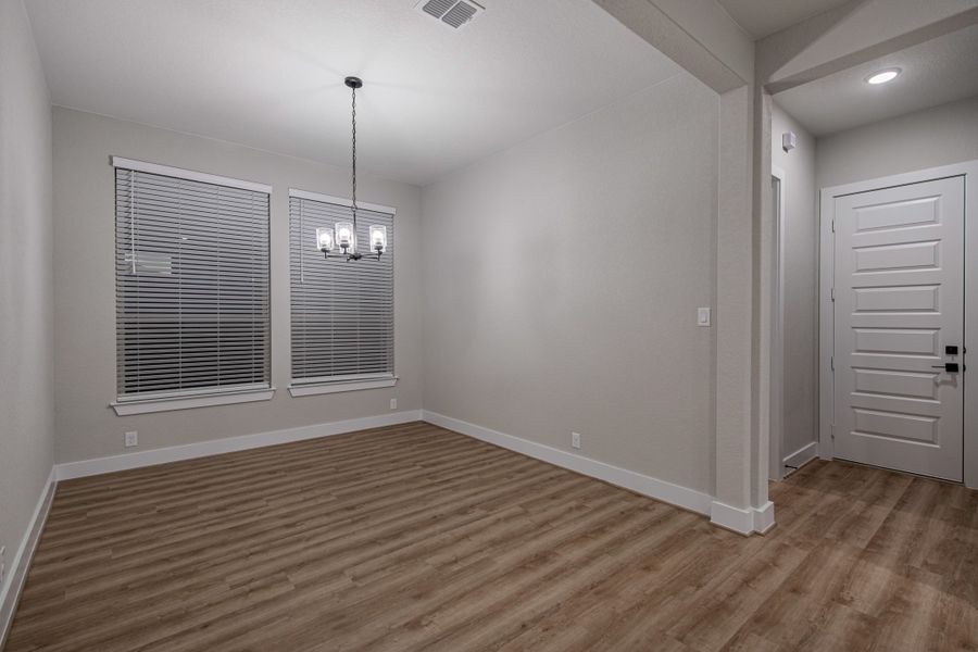 Spacious, unfurnished interior of a new home in The Reserve at Potranco Oaks, Castroville (Image 23).