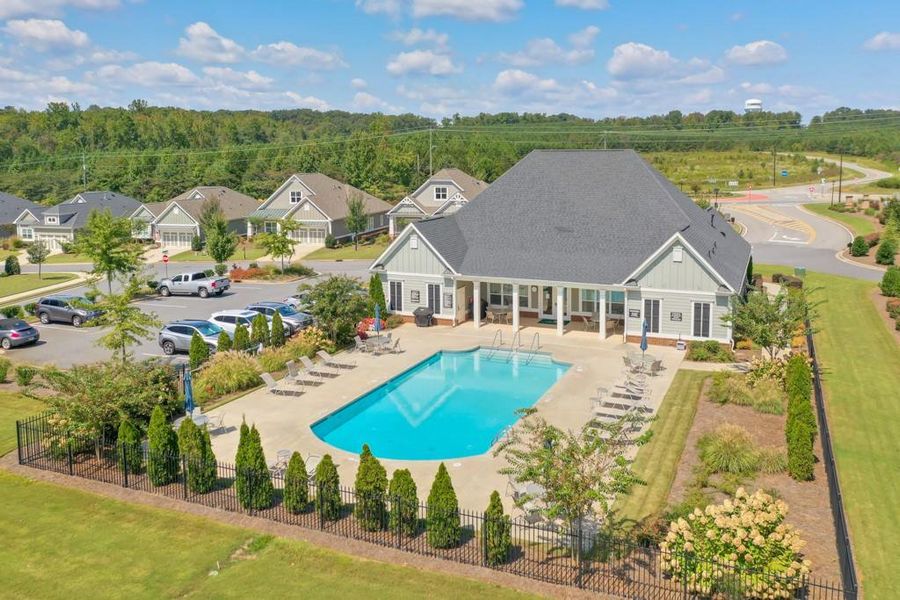 Front exterior of a new home in , Cumming, GA, highlighting curb appeal (Image 24).