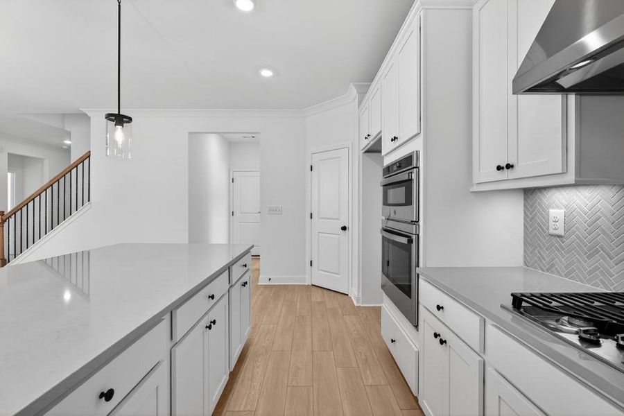 Furnished interior view inside a new home in Nichols Farm, Dacula (Image 9).