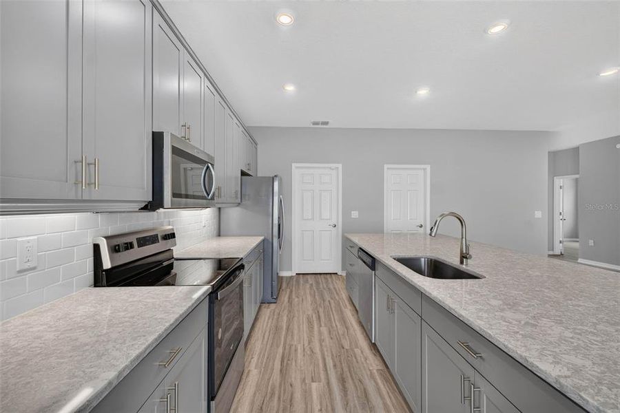 Furnished interior view inside a new home in , Davenport (Image 41).