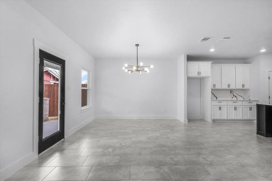 Spacious, unfurnished interior of a new home in , Fort Worth (Image 18). Spacious, unfurnished interior of a new home in , Fort Worth (Image 18).