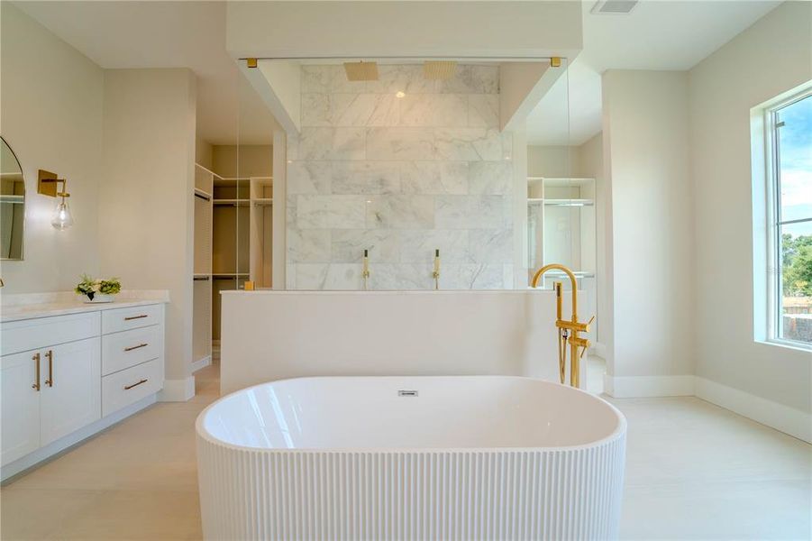 Furnished interior view inside a new home in , Tampa (Image 43).