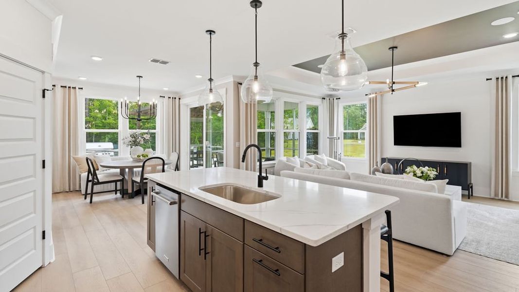 Representative furnished interior of a home built from the Mystique by Pulte Homes in Oakleaf Chase, Blythewood (Image 15).