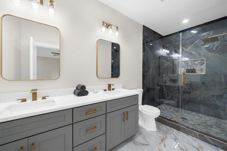 Furnished interior view inside a new home in , Gainesville (Image 6).