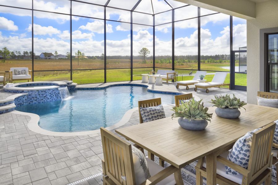 Representative exterior details of a home built from the Granada II by Homes by WestBay in Barrington Preserve, Brandon (Image 3). Representative exterior details of a home built from the Granada II by Homes by WestBay in Barrington Preserve, Brandon (Image 3).