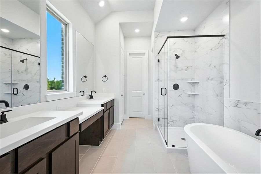 Furnished interior view inside a new home in Gateway Village - The Reserve: 50ft. lots, Denison (Image 4). Furnished interior view inside a new home in Gateway Village - The Reserve: 50ft. lots, Denison (Image 4).