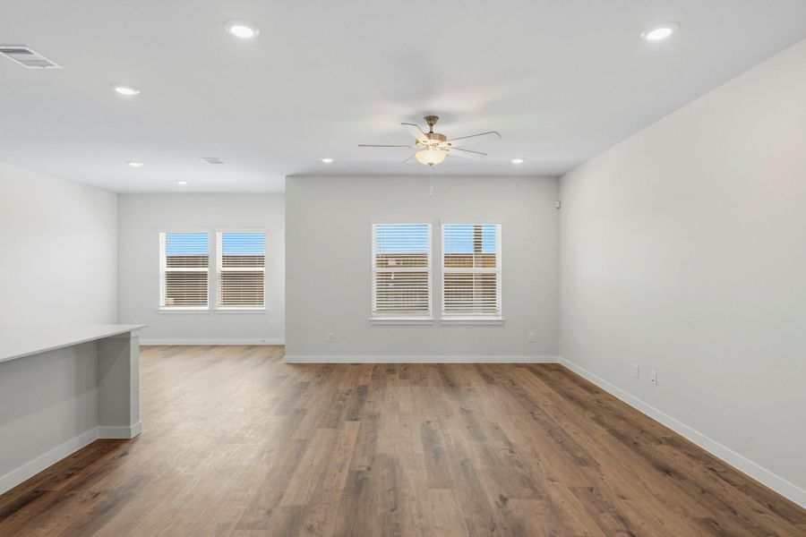 Spacious, unfurnished interior of a new home in Mirabella, Brookshire (Image 23).