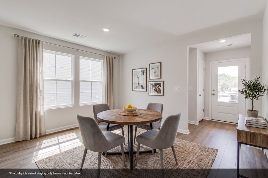 Furnished interior view inside a new home in Bluefield, Lexington (Image 9).