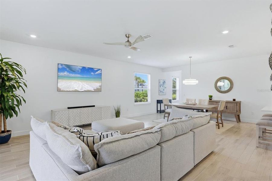 Furnished interior view inside a new home in , Palmetto (Image 6). Furnished interior view inside a new home in , Palmetto (Image 6).