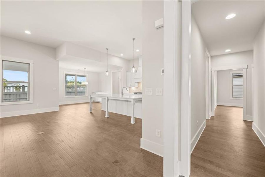 Spacious, unfurnished interior of a new home in Soleil Summit Chase, Snellville (Image 36).