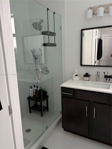 Furnished interior view inside a new home in , Homestead (Image 8). Furnished interior view inside a new home in , Homestead (Image 8).