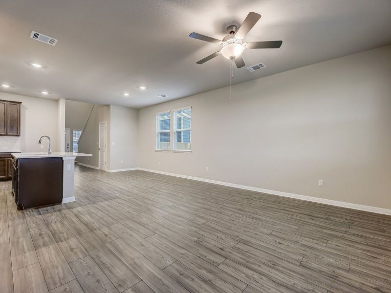 Spacious, unfurnished interior of a new home in Turner's Crossing - Americana Collection, Buda (Image 5).