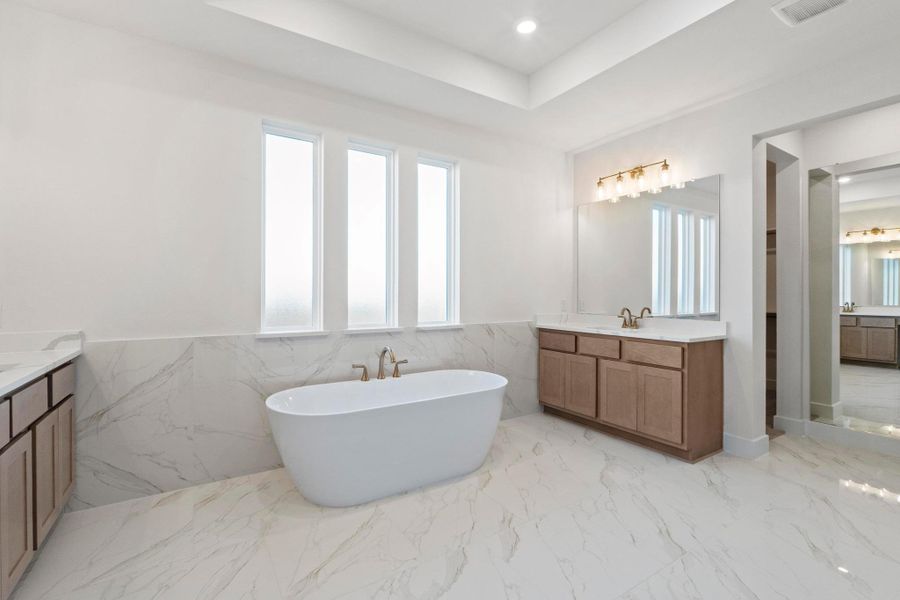 Furnished interior view inside a new home in Parmer Ranch, Georgetown (Image 15).