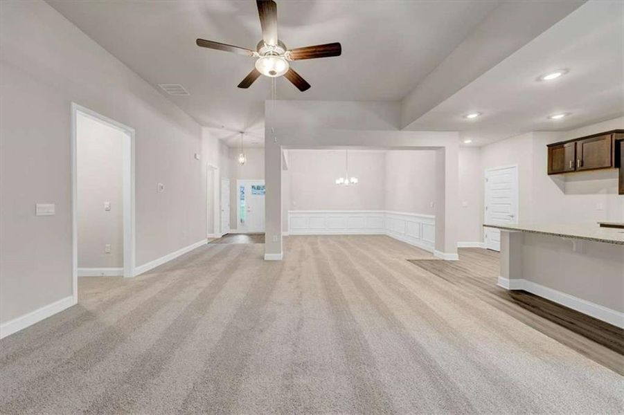 Spacious, unfurnished interior of a new home in Scarlett Place, Bowdon (Image 34).