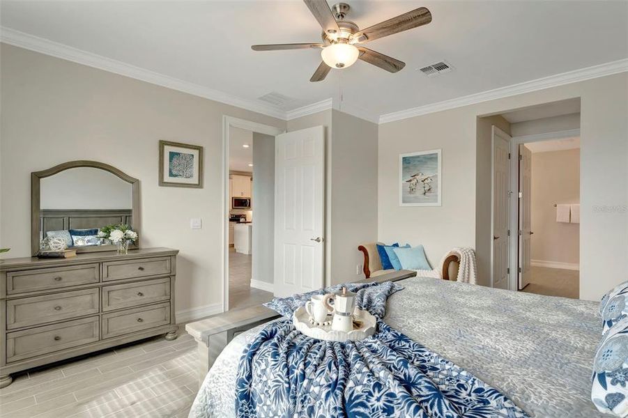 Furnished interior view inside a new home in , Nokomis (Image 27).