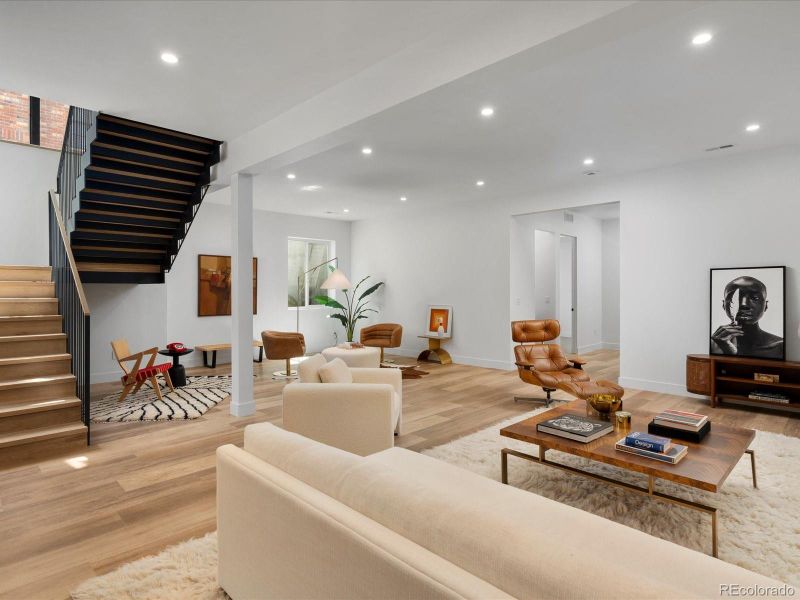 Furnished interior view inside a new home in , Denver (Image 7).