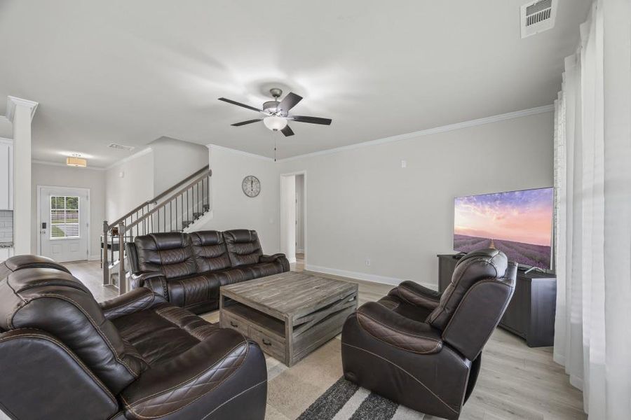 Furnished interior view inside a new home in , Winder (Image 57).