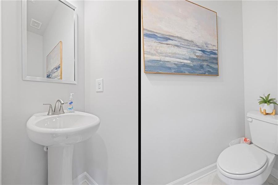 Furnished interior view inside a new home in , Crawford (Image 10).