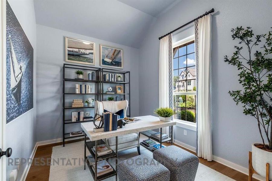 Furnished interior view inside a new home in Tavolo Park, Fort Worth (Image 15). Furnished interior view inside a new home in Tavolo Park, Fort Worth (Image 15).