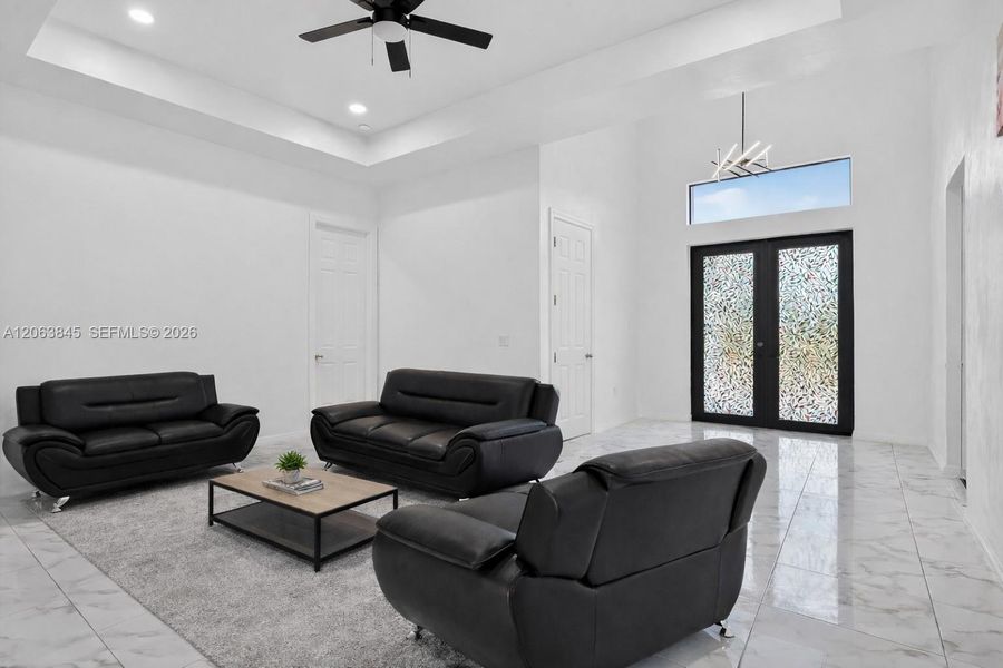 Furnished interior view inside a new home in , Lehigh Acres (Image 16).